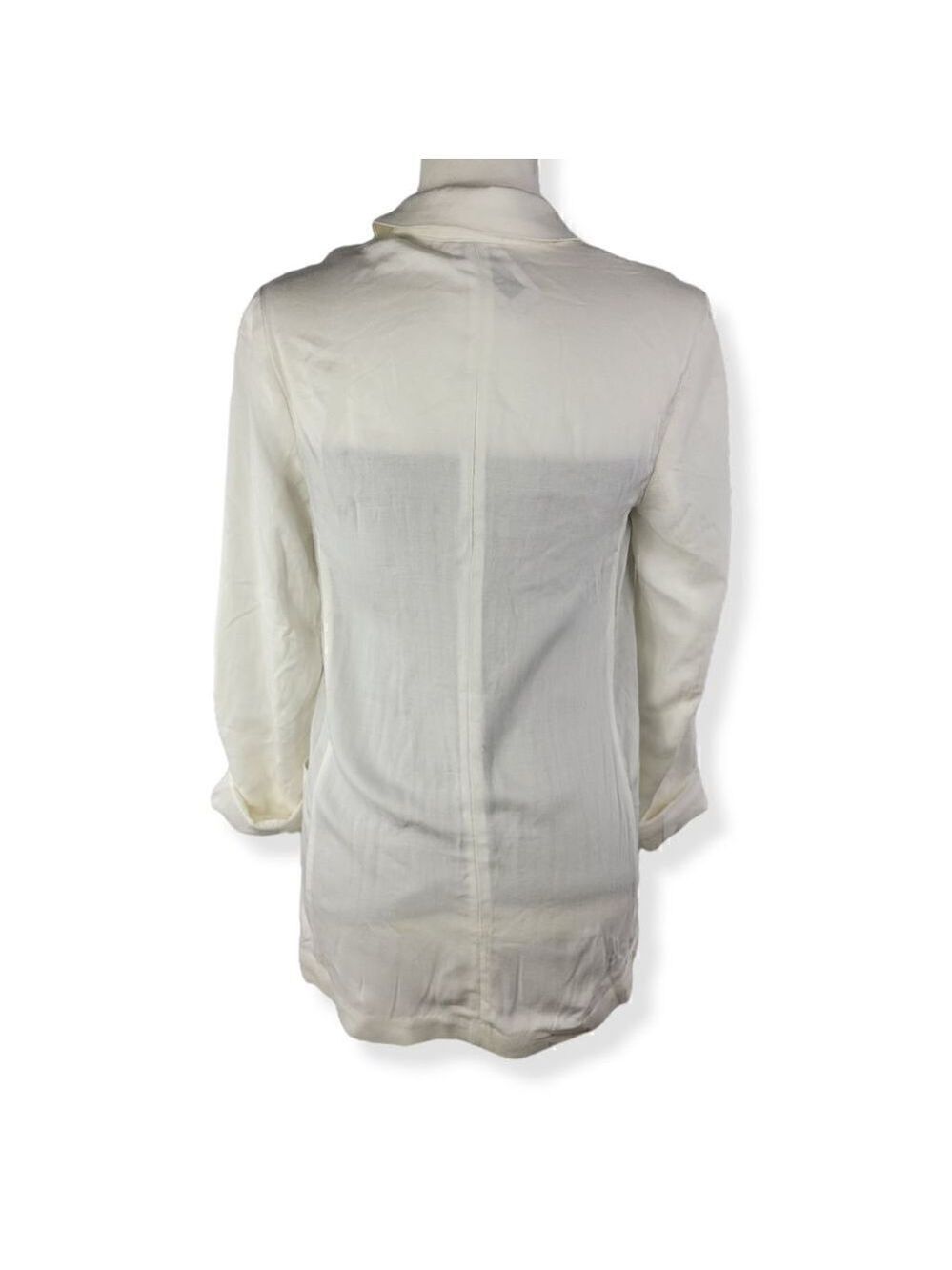 Express White open front blazer Small - Picture 2 of 4